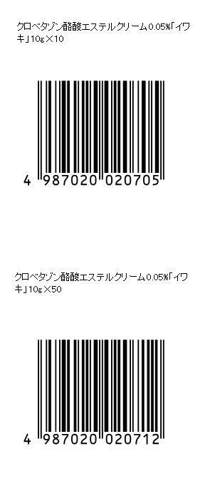 バーコード画像